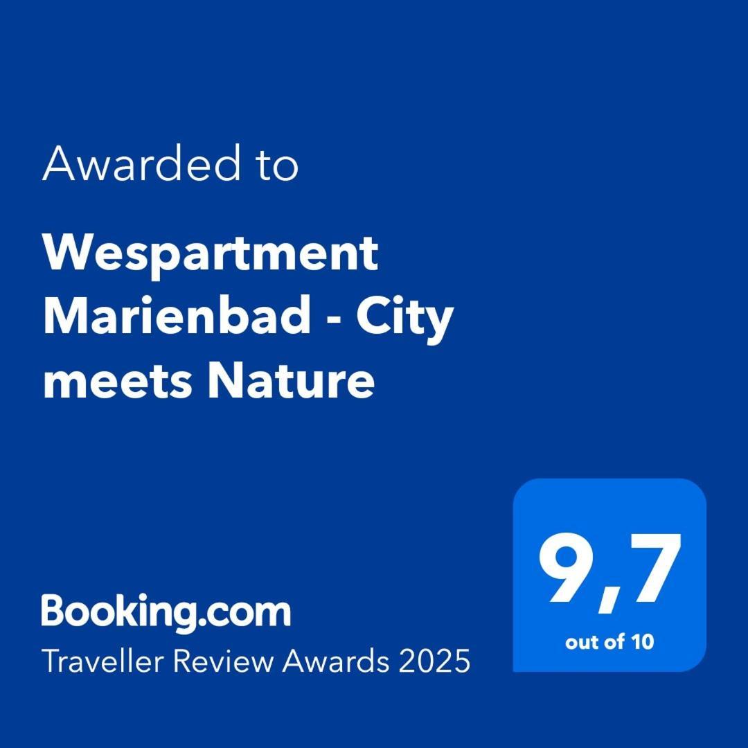 Wespartment Marienbad - City Meets Nature Exterior foto